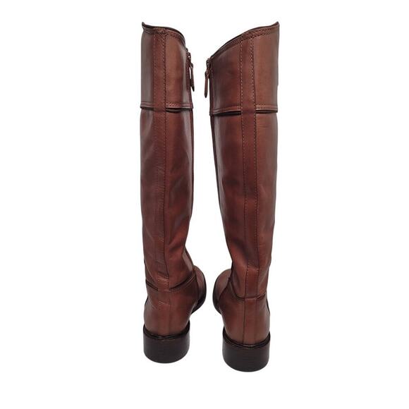 Tory Burch Lowell Leather Riding Boots Size 8.5 M - Picture 6 of 9